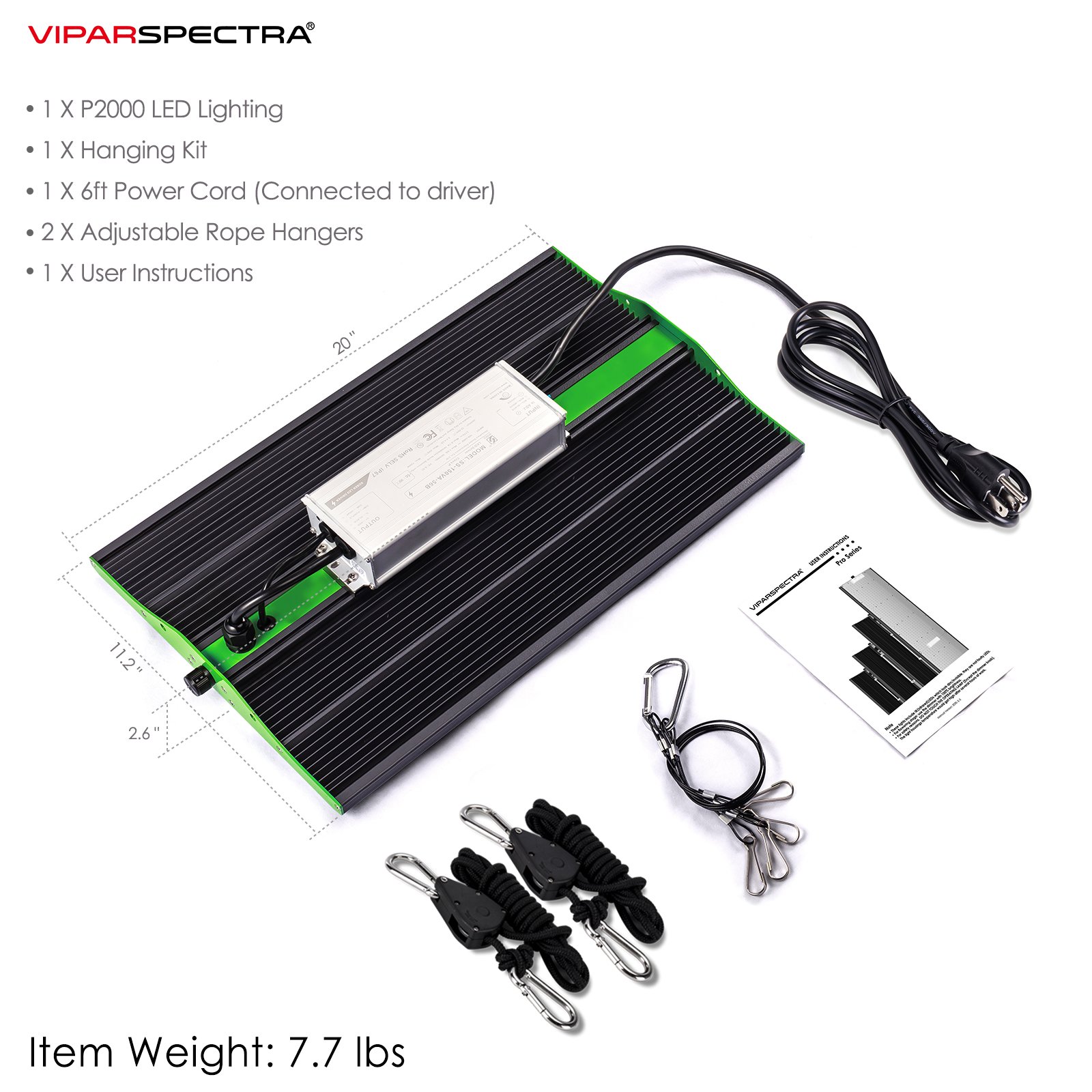Led cultivo Viparspectra P2000