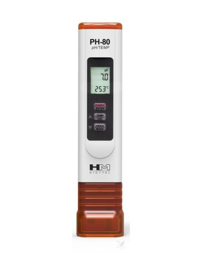 Medidor de pH y temperatura HM Digital PH-80s