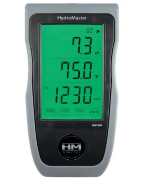 Medidor continuo HM-500 de pH, EC/TDS y temperatura