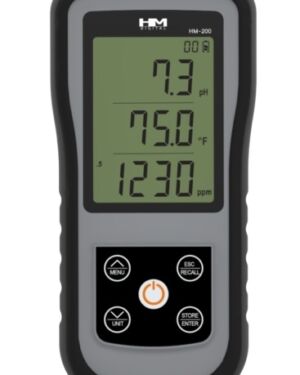 Medidor portatil HM-200 de pH, EC/TDS y temperatura