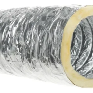 Ducto de aluminio de 10 pulgadas aislado