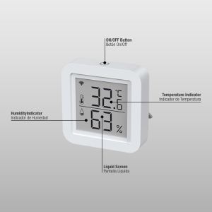 Control Termostato Smart WiFi + IR, Blanco