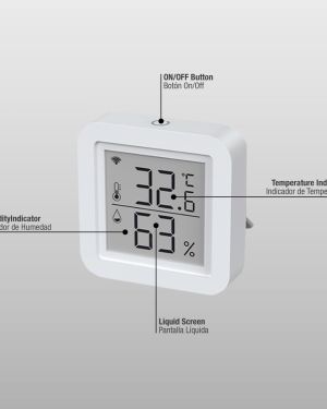 Control Termostato Smart WiFi + IR, Blanco