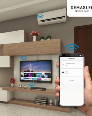 Control Remoto Smart WiFi+IR Universal con Sensor TyH 5V 433MHz