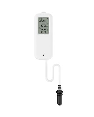Medidor Smart WiFi de Temperatura y Humedad con Doble Sensor